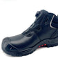 Smooth Leather Upper Convenient Work Shoes Safety Footwear for Indoor Workers