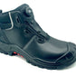 Smooth Leather Upper Convenient Work Shoes Safety Footwear for Indoor Workers