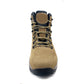 Nubuck Upper Pig Leather+Suede Leather Lining Safety Boots Labor Protection Shoes